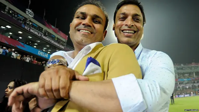 शोएब अख़्तर और सहवाग