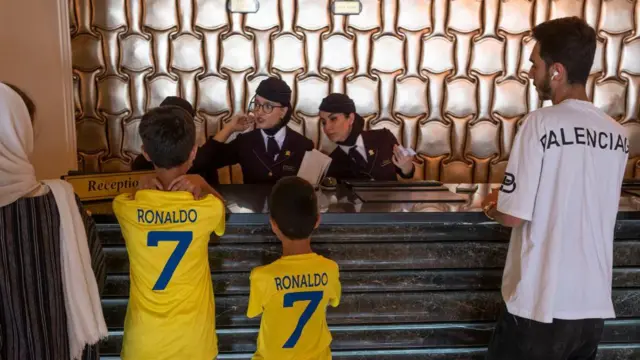 استقبال از رونالدو در تهران