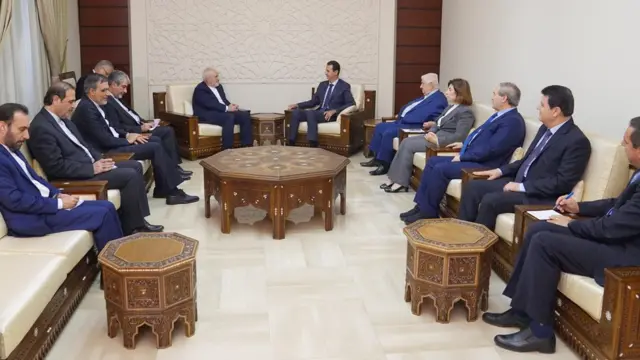 هیئت ا یرانی و اسد