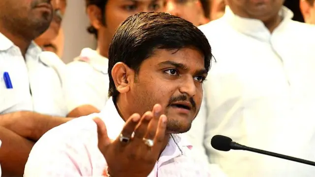 પાટીદાર નેતા હાર્દિક પટેલ