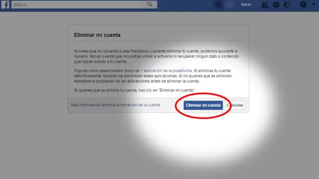 Captura de pantalla de Facebook.
