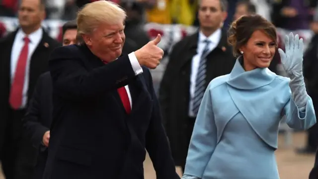 Donald y Melania Trump.