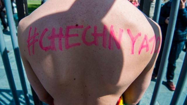 Акция в защиту чеченских геев