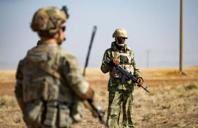 सीरिया में मौजूद रूसी सेना