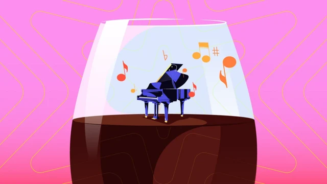 มีผลการศึกษาพบว่า ไวน์แดงสามารถจะมีรสชาติที่เข้มข้นขึ้นได้อีก หากผู้ดื่มไวน์ได้ฟังดนตรีบางประเภทที่ “เข้ากัน” ไปด้วย