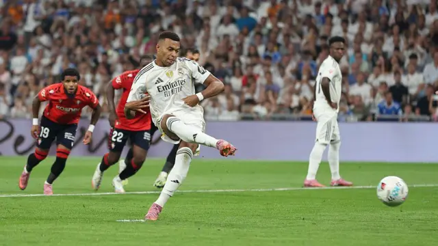 رئال مادرید توانست در نخستین بازی فصل جدید لالیگا، دیروز (سه‌شنبه ۲۸ مرداد/۱۹ مه) اوساسونا را با یک گل شکست دهد