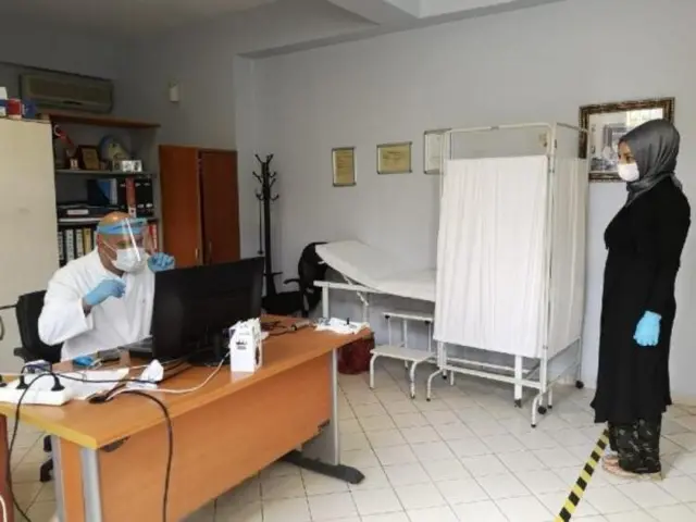 İstanbul'daki bir aile sağlığı merkezi