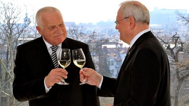 Президенты Чехии и Словакии