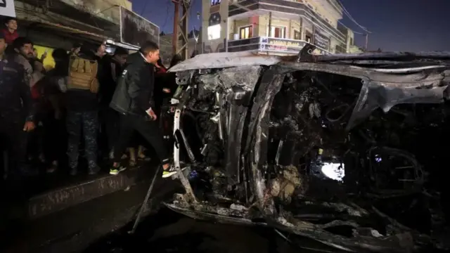 Қатаиб Ҳизбуллоҳ гуруҳининг қўмондонларидан бири Абу Бақир ал-Саади ва унинг икки қўриқчиси ҳалок бўлган.