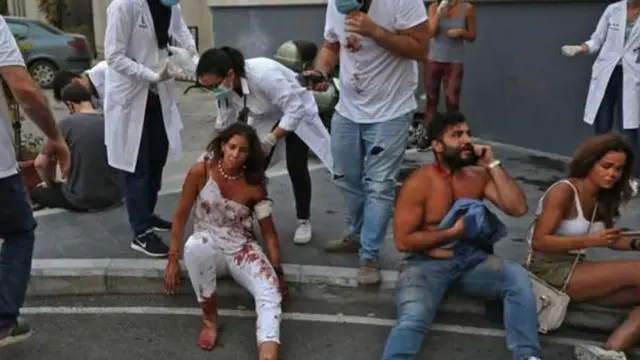Ledakan hebat di Beirut