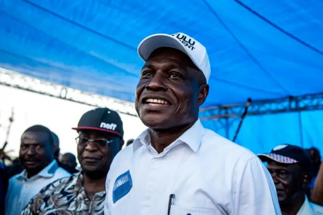 Martin Fayulu, arrivé deuxième à la présidentielle de 2018