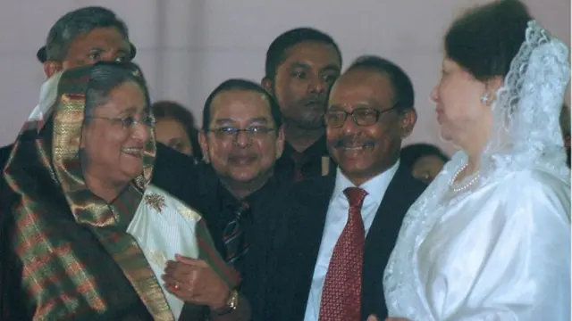 बेगम खालिदा जिया र शेख हसिना