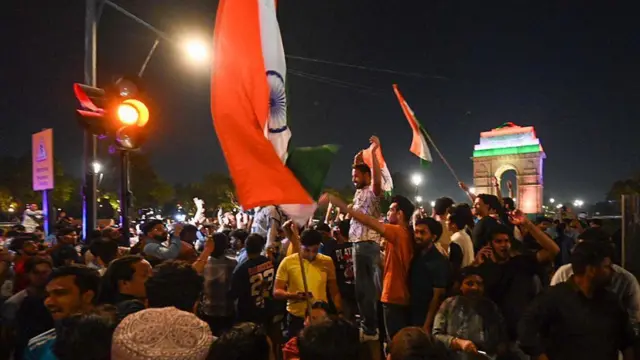 టీ20 ప్రపంచకప్ సంబరాలు 