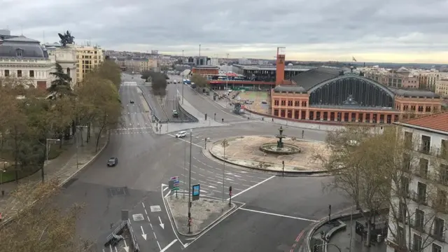 कोरोना, स्पेन