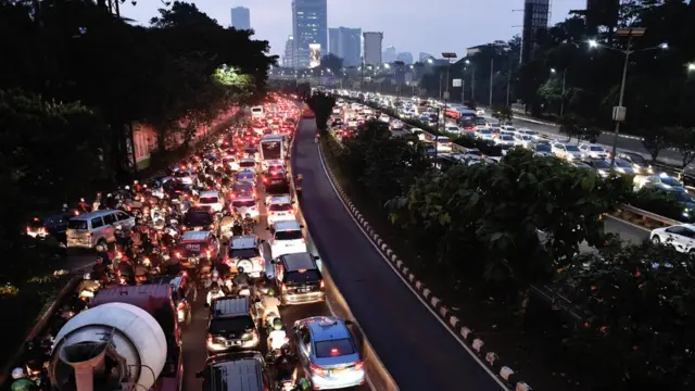 Kemacetan di Jakarta