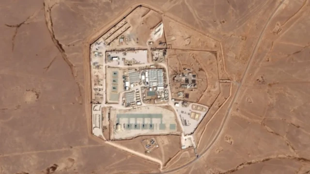 ۳۵۰ نظامی‌ آمریکایی در پایگاه برج ۲۲ مستقر هستند