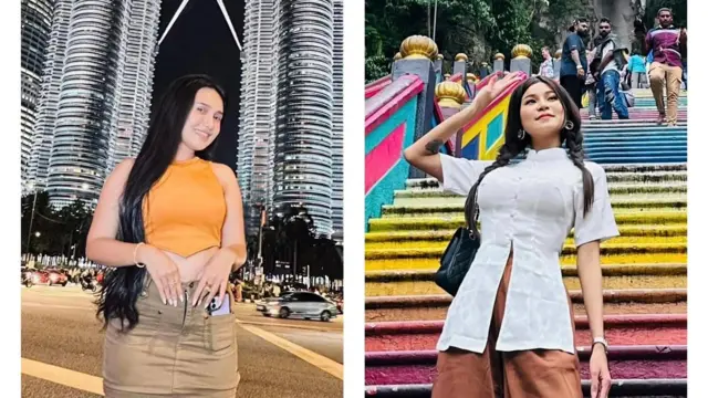 အဆိုတော်အေမီစျာန်နဲ့ မော်ဒယ်ဖူးပွင့်ခိုင်