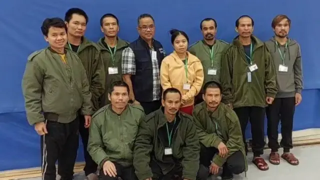 ตัวประกันคนไทยที่ถูกปล่อยตัว