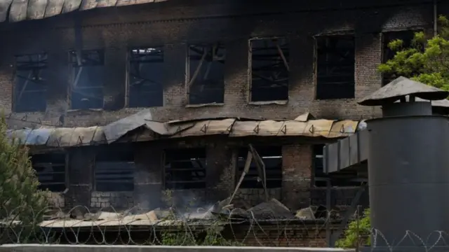 किव्हमध्ये पुन्हा स्फोट झाला आहे