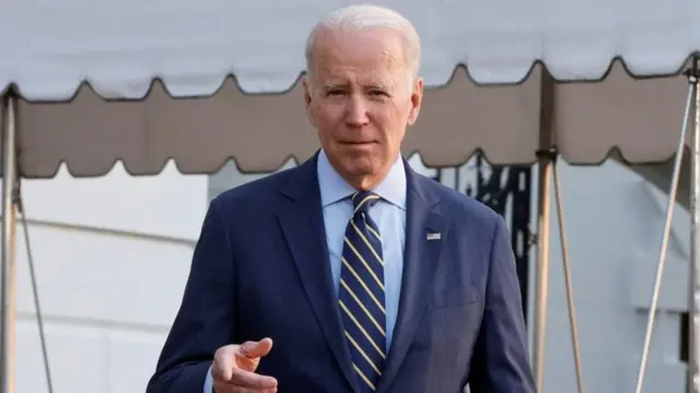 O presidente norte-americano Joe Biden