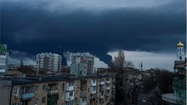 الصواريخ أصابت أهدافا حيوية في البنية التحتية الأوكرانية