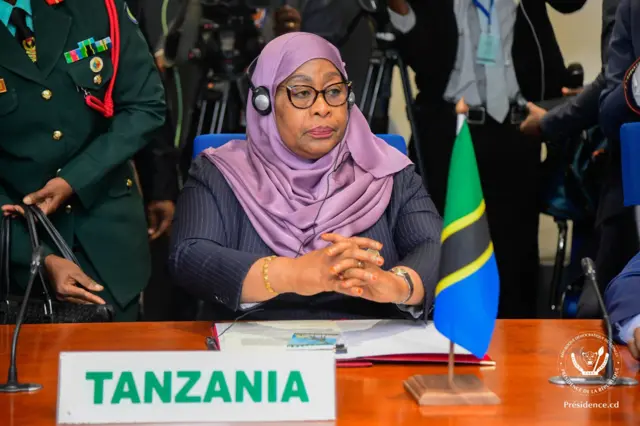 Perezida Samia Suluhu wa Tanzania muri iyi nama y'i Addis Ababa
