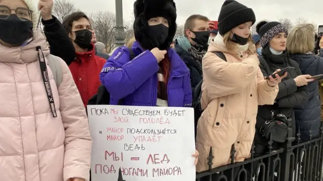 Miting v Sankt-Peterburge