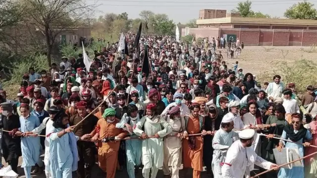 مظاہرین