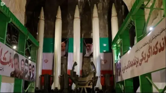 Iki kizwi ko ari ikigo c'imyimenyerezo yo kurasa ibisasu vya misire muri kimwe mu "bisagara vya misire" vya IRGC vyo mu kuzimu 