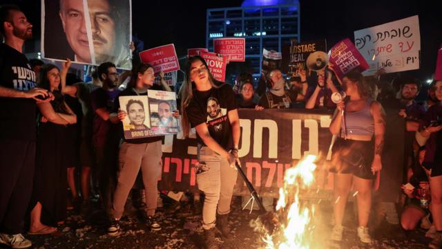 تظاهرات در تلآویو