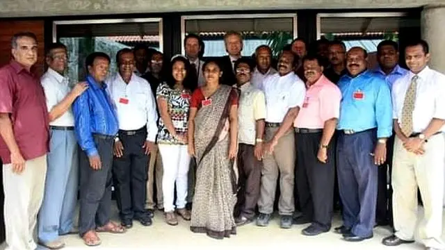 ශ්‍රී ලංකාවේ ප්‍රාදේශීය වාර්තාකරුවන් වෙනුවෙන් පැවැත්වූ වැඩමුළුවක දී