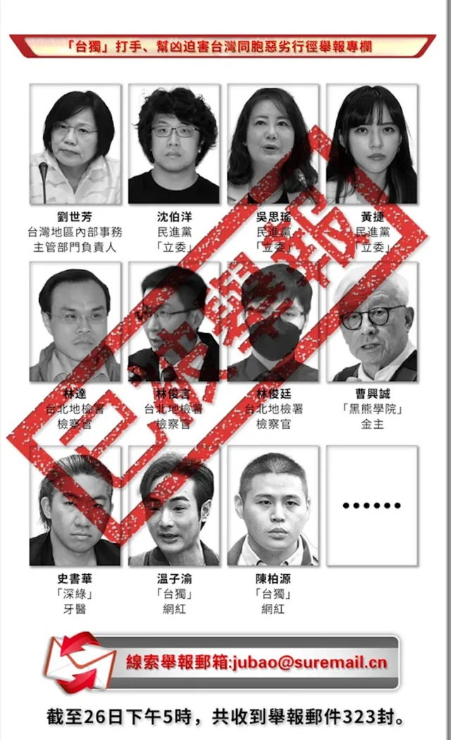 国台办名单