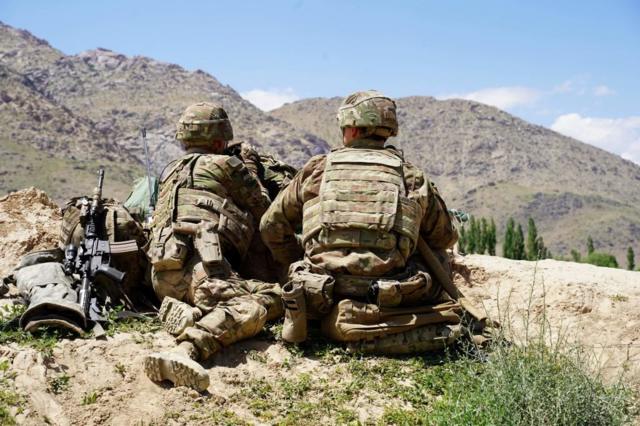 Американские военные в Афганистане