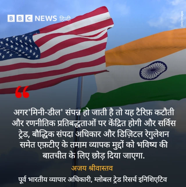 भारत और अमेरिका व्यापार समझौता