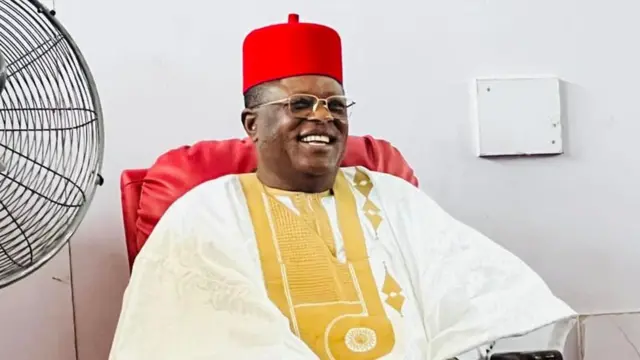 David Umahi bụ gọvanọ Ebonyị steeti onye e mere mkpesa ka achutuo n'ọkwa oche ya