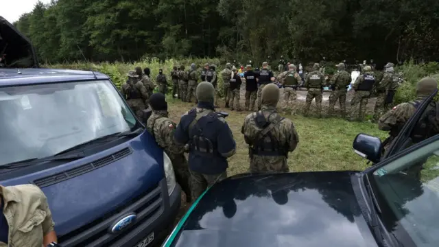 Польские пограничники