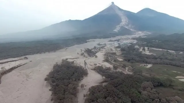 Guatemala, Fuego, gunung berapi
