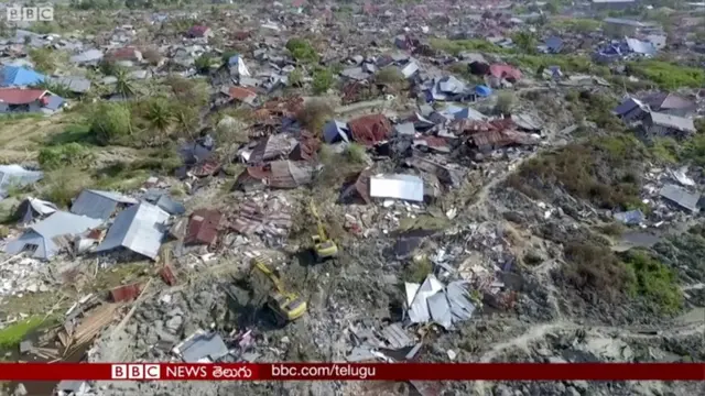 ఇండోనేసియాలో సునామీ విధ్వంసం