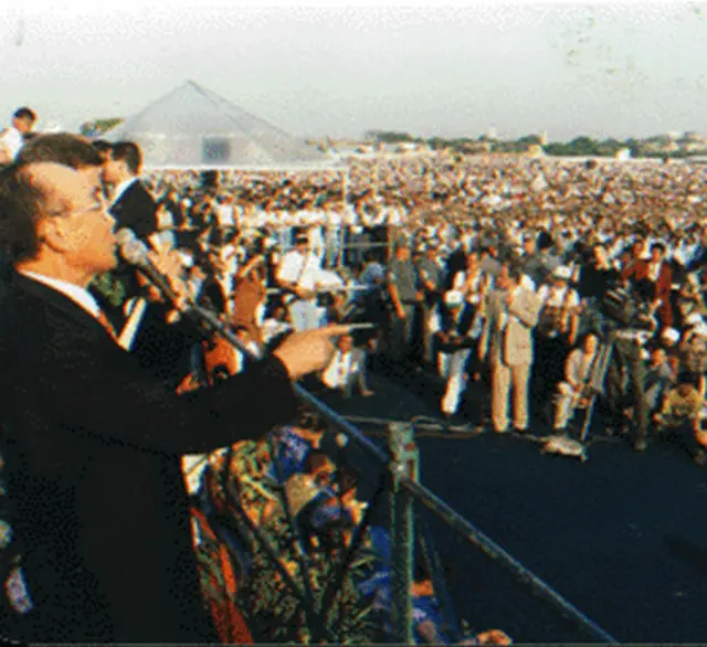 Meeting for Brazil sponsored by di Assemblies of God of Brazil