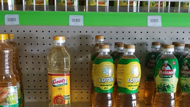 စျေးကွက်အတွင်း စားသုံးဆီ အချို့