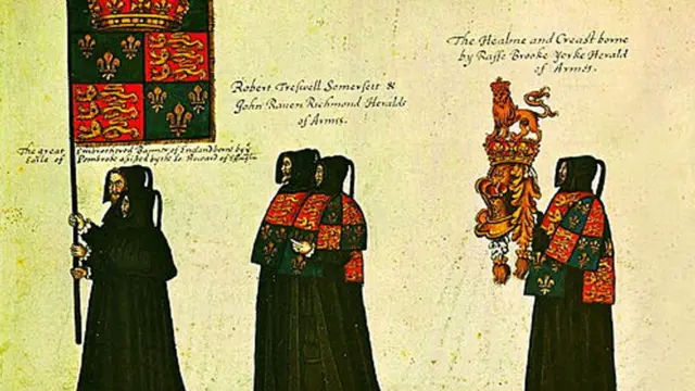 Елизавета I менен коштошуу зыйнаты регламентти катуу сактоо менен өткөн. Туудан баштап, кийимдерге чейин, ыйлап тургандардын санына чейин.