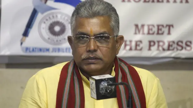 পশ্চিমবঙ্গের বিজেপি সভাপতি দিলীপ ঘোষ