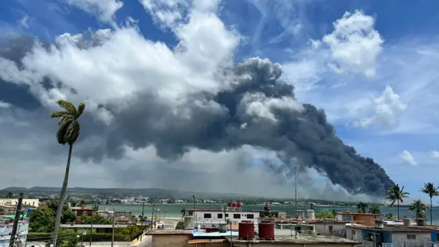 Incendio en Matanzas