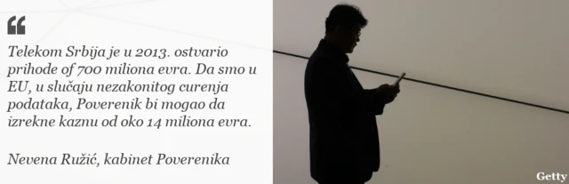 Citat Nevene Ružić, kabinet Poverenika