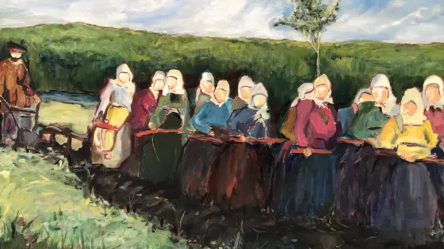 Keluarga Doukhobor dikenal dengan etos kerja yang kuat dan gaya hidup komunal yang non-materialistis.