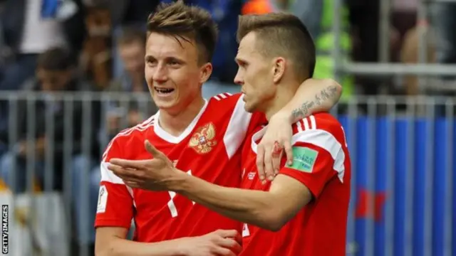 रुस‍-सउदी अरब फुटबल