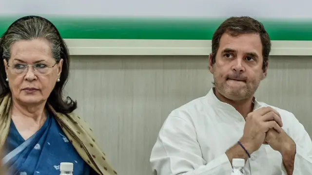 சோனியா மற்றும் ராகுல்