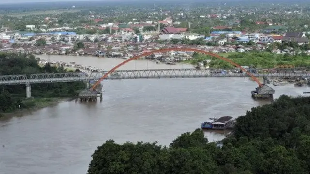Pemandangan kota Palangkaraya