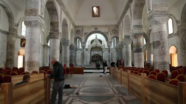 الكنيسة أعيد ترميمها من جديد