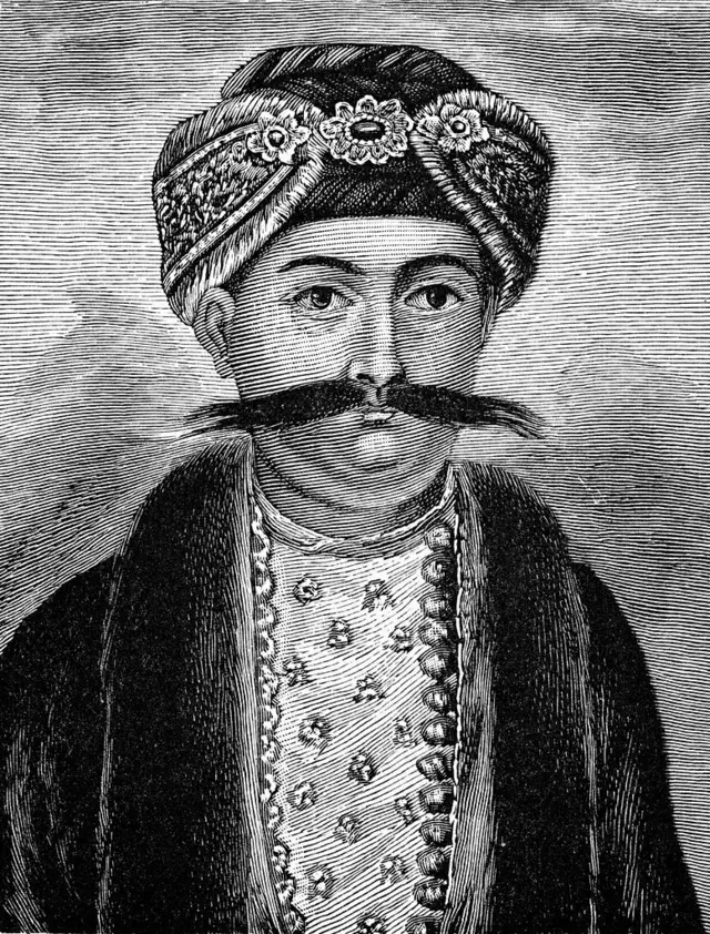 বাংলার শেষ স্বাধীন নবাব সিরাজ উদ দৌলা - হাতে আঁকা ছবি